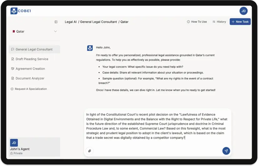 General Legal Consultant